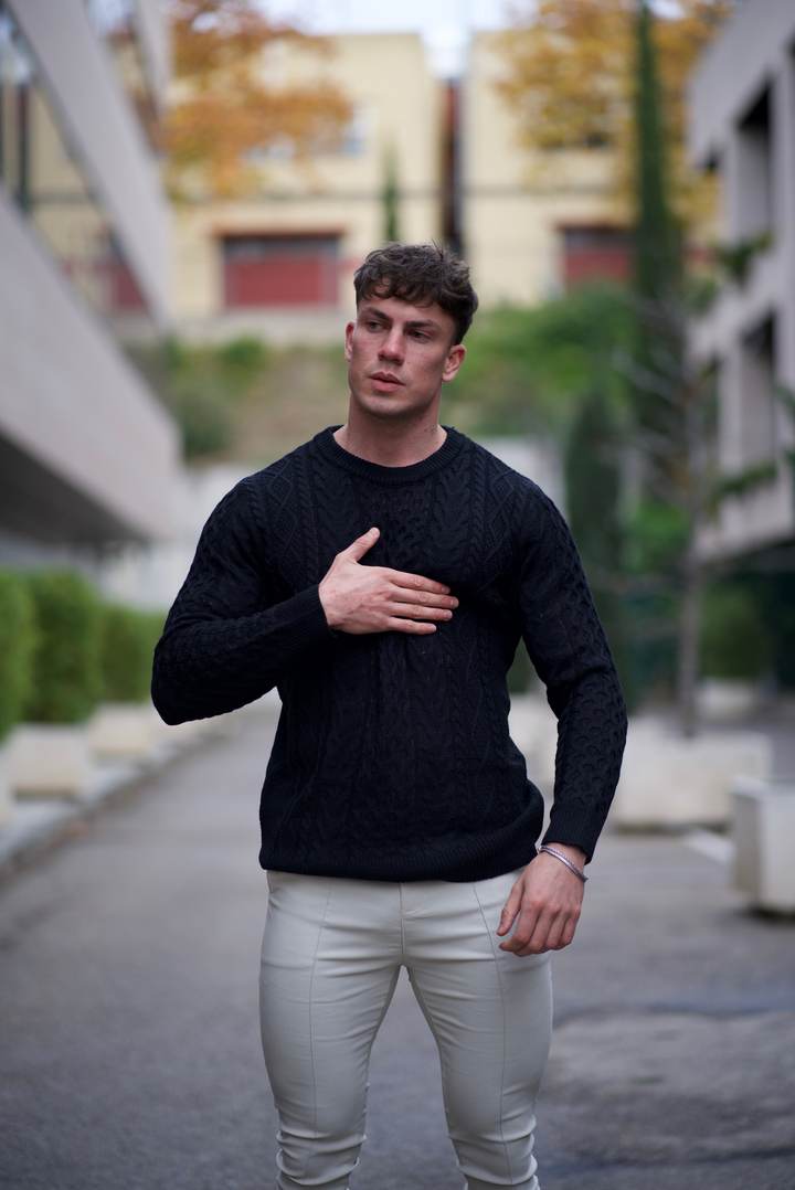 Boreale: Classic Fisherman’s Cable Knit Jumper