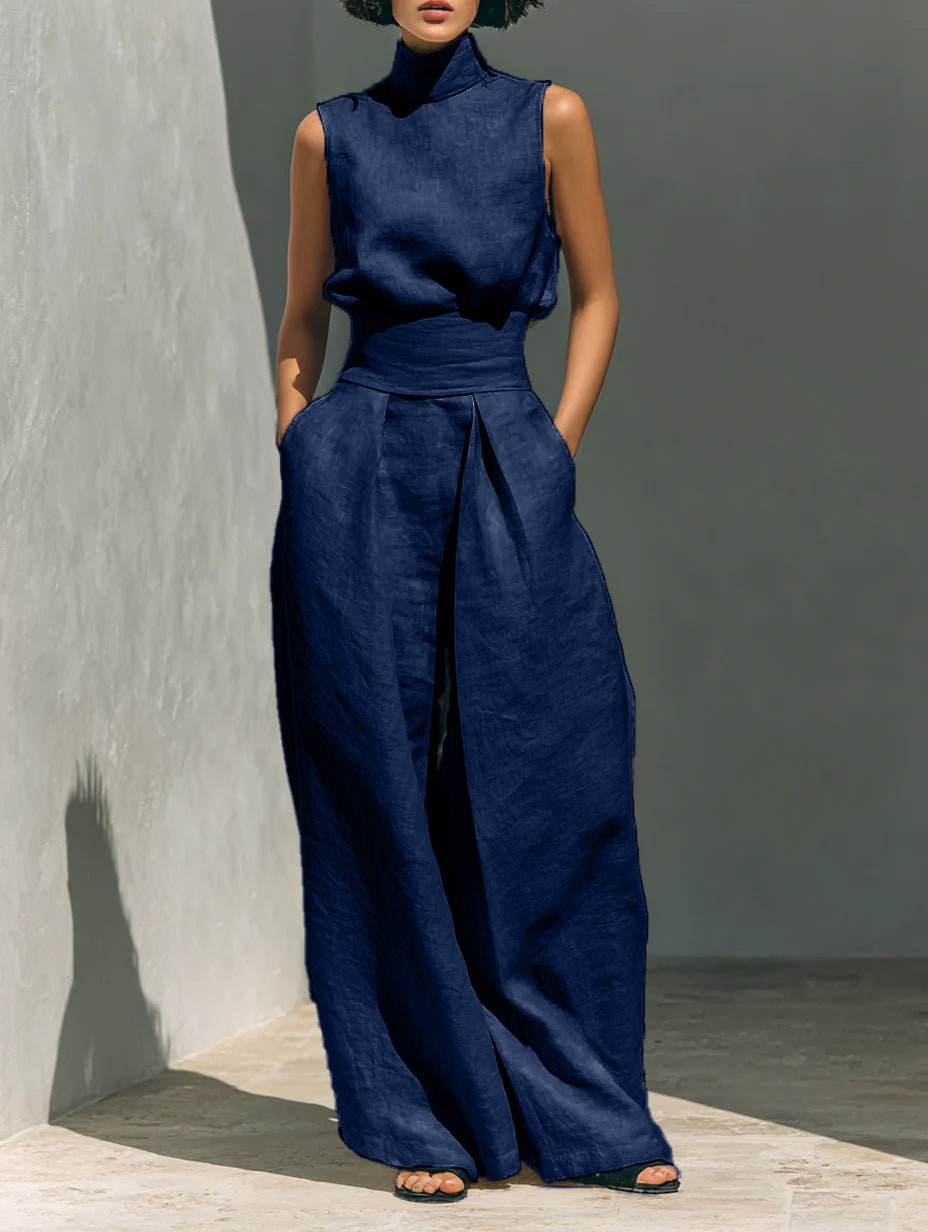 Maria | Tank Top &amp; Wide-Leg Trousers Set