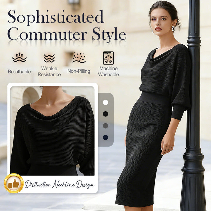 Women’s Elegant Waist-Cinching Dress