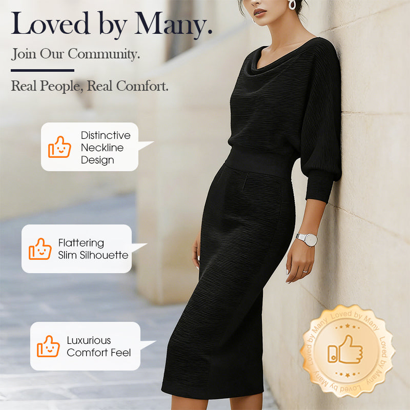 Women’s Elegant Waist-Cinching Dress