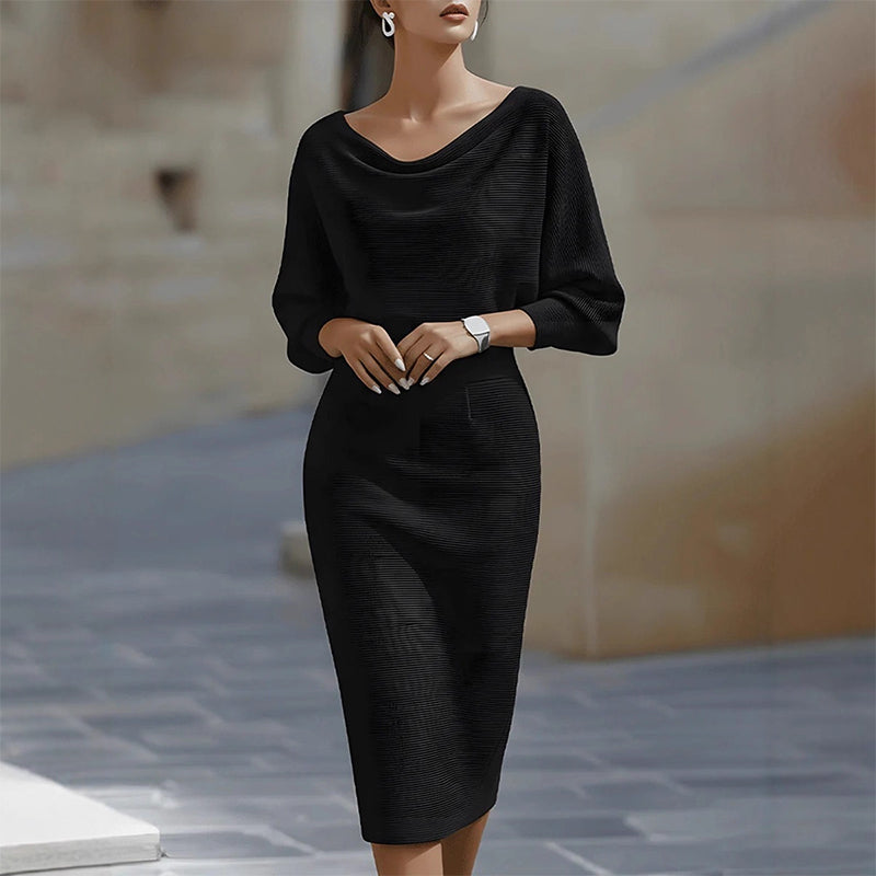Women’s Elegant Waist-Cinching Dress